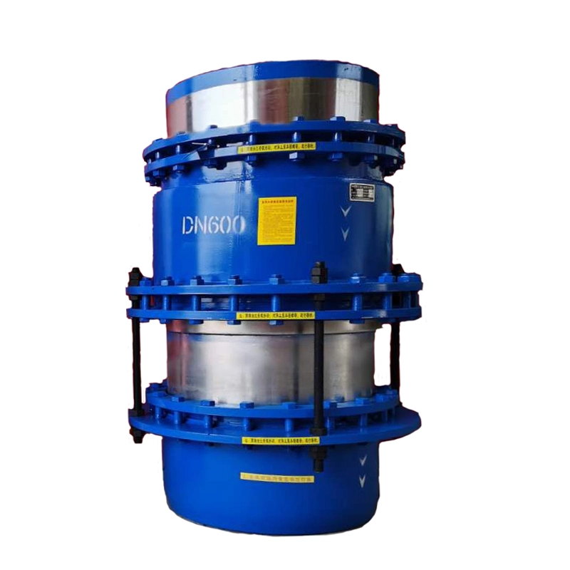 sleeve type expansion joint for concrete wall penetration