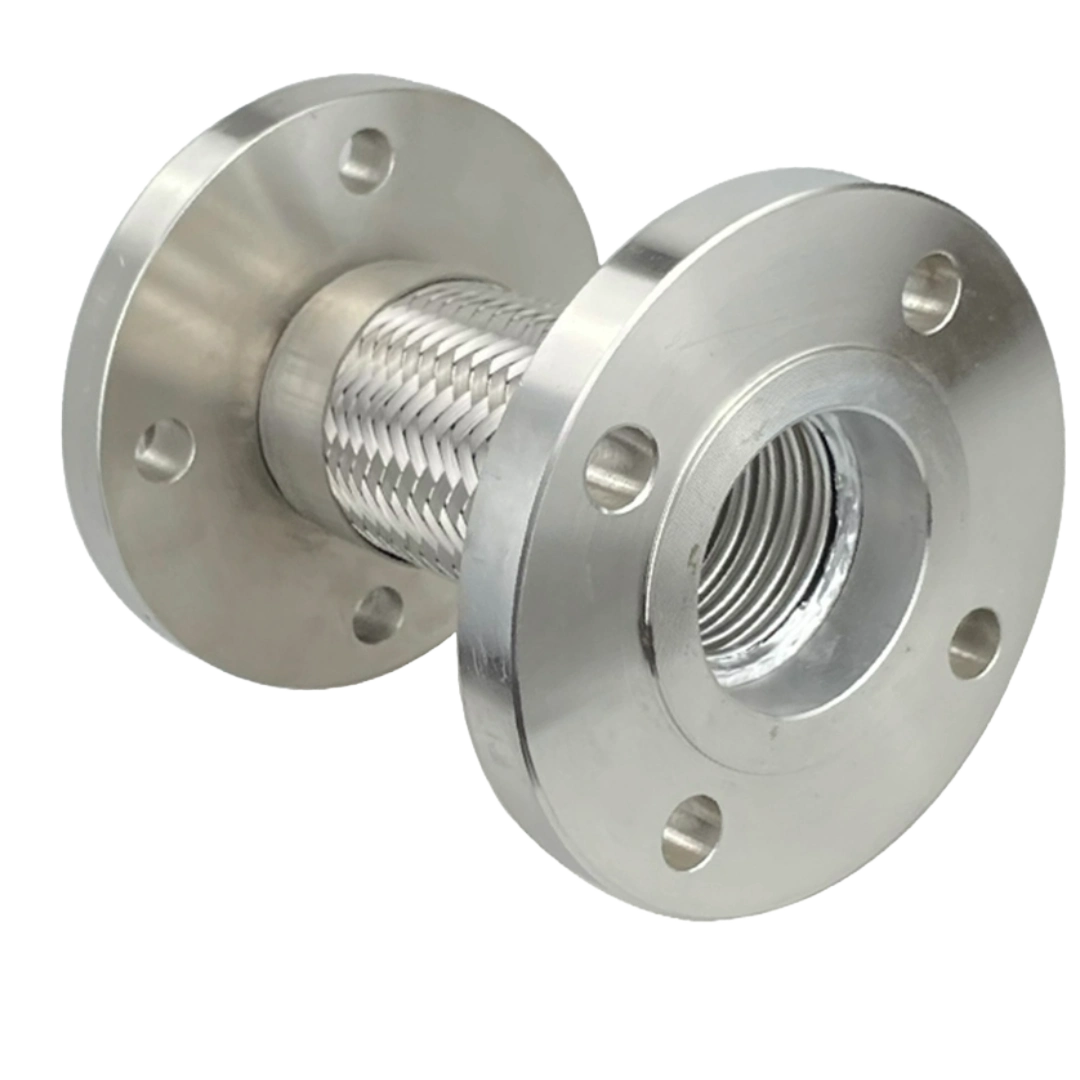 flexible metal hose for vibration isolation and pressure transfer