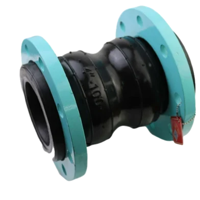 double sphere flex connector for pump and valve systems