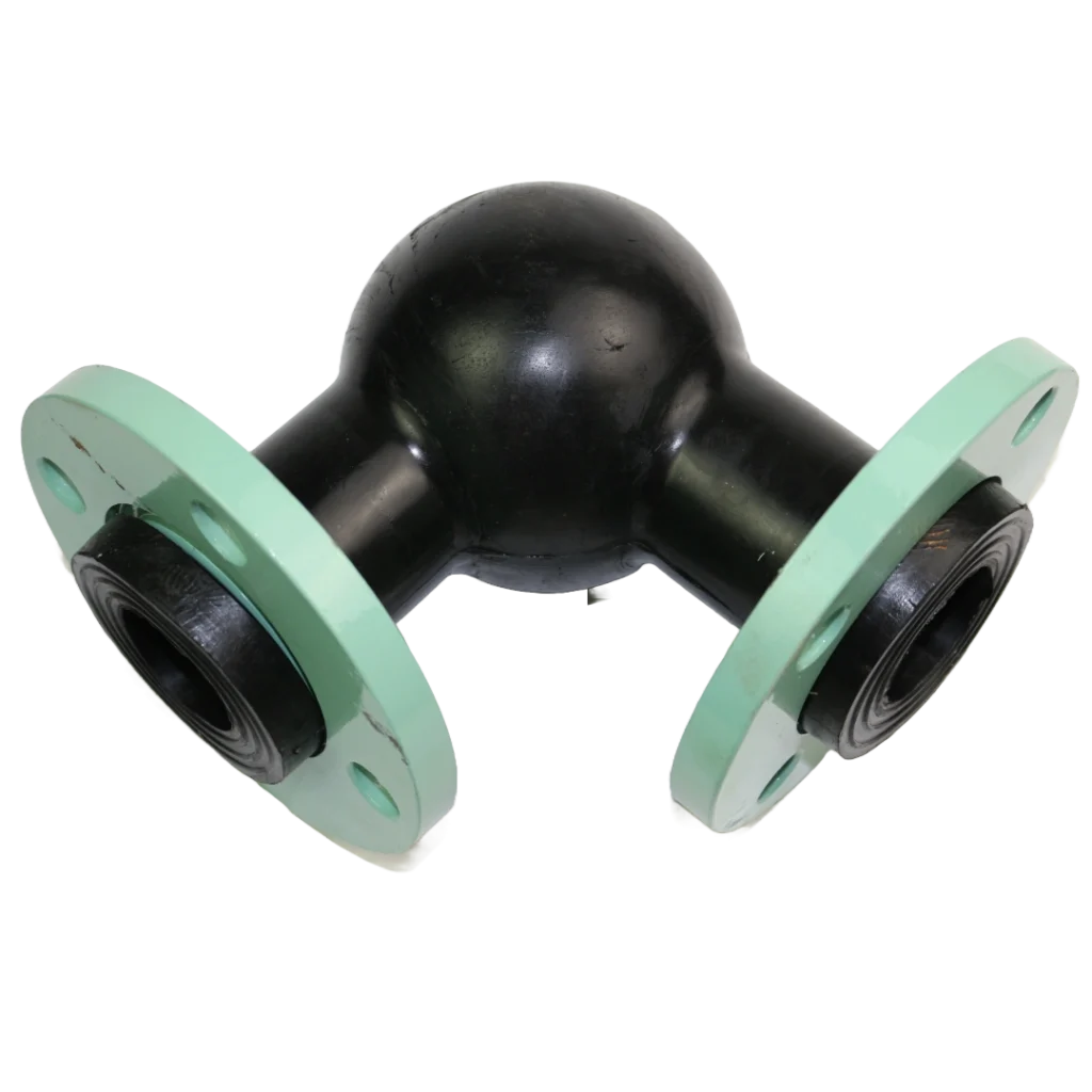 elbow rubber joint for flexible pipeline connection