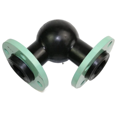 elbow rubber joint for flexible pipeline connection