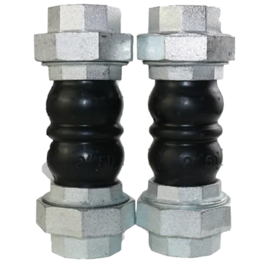 union rubber expansion joint for flexible pipe connection