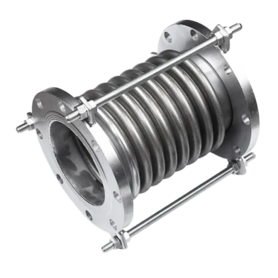 rubber expansion bellows for vibration and misalignment
