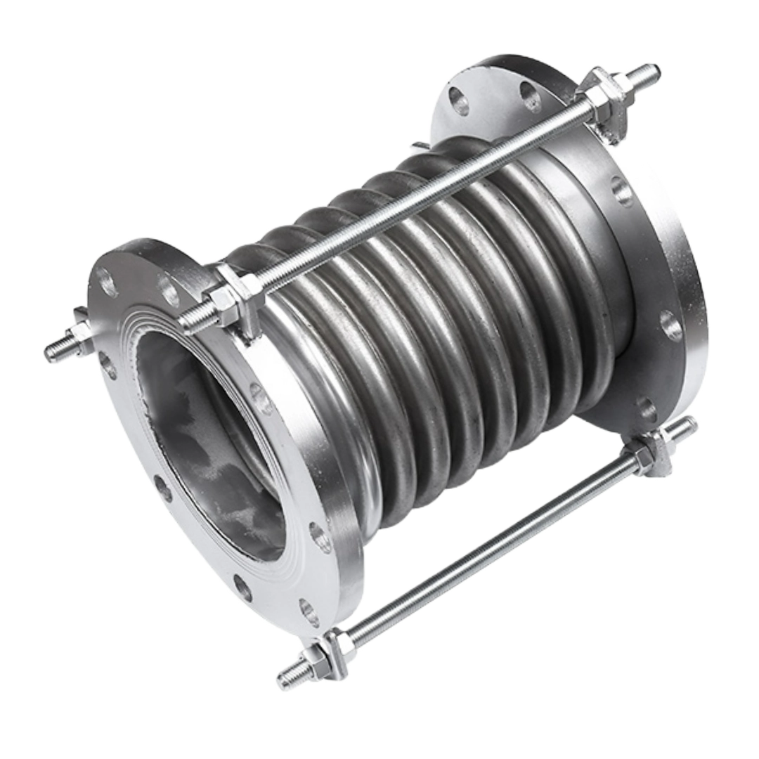 rubber expansion bellows for vibration and misalignment