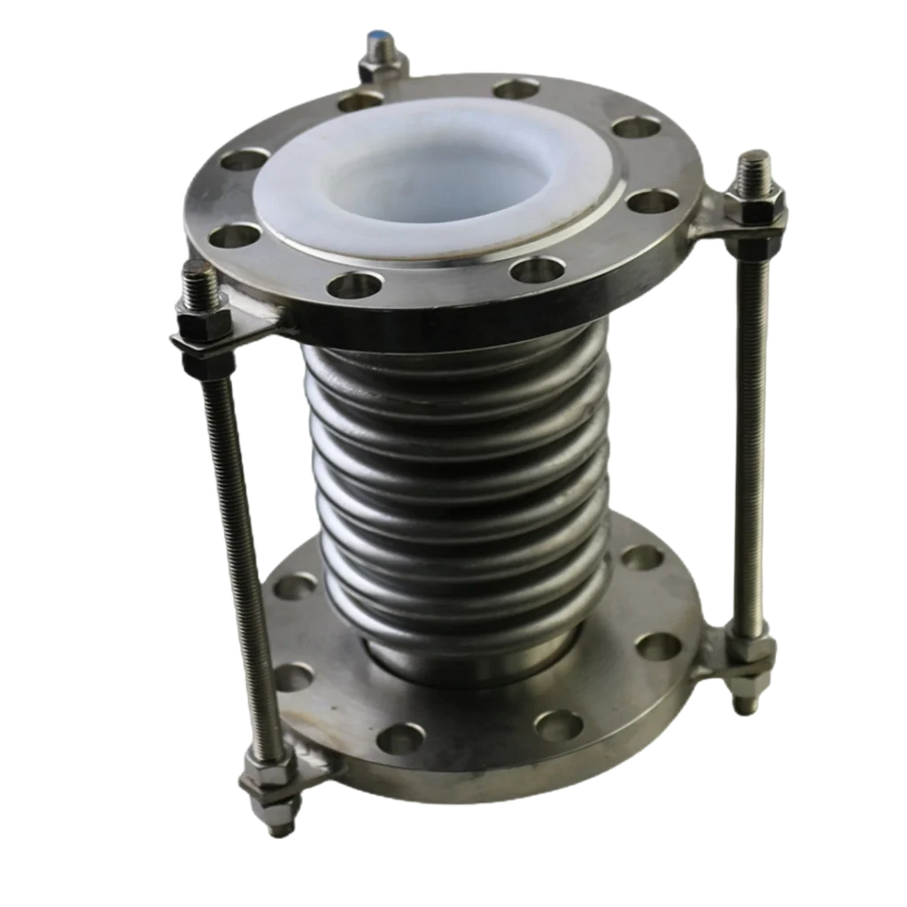 expansion bellows in piping systems for movement absorption