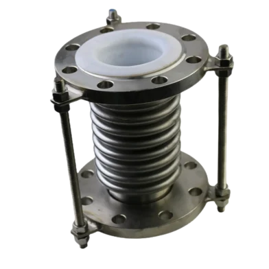 expansion bellows in piping systems for movement absorption