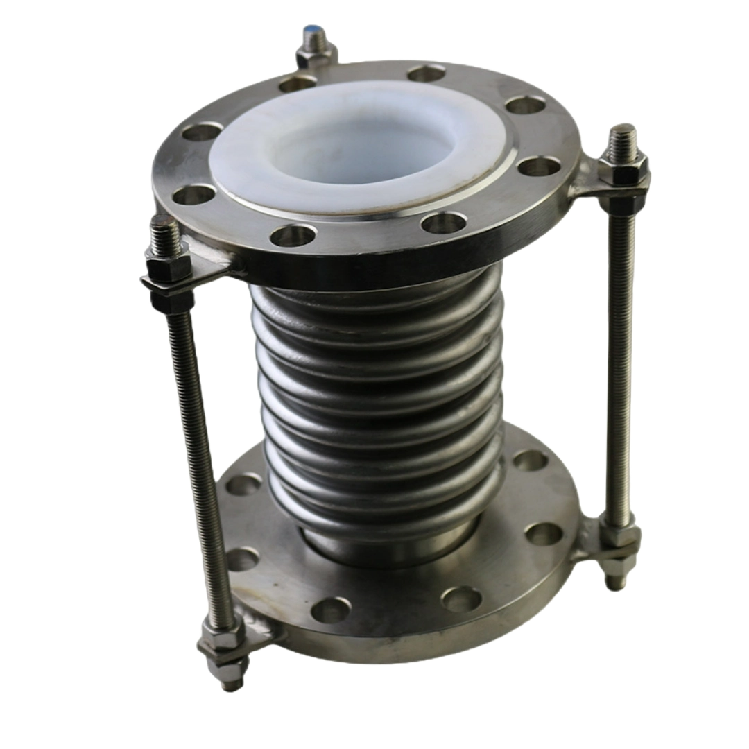 expansion bellows in piping systems for movement absorption