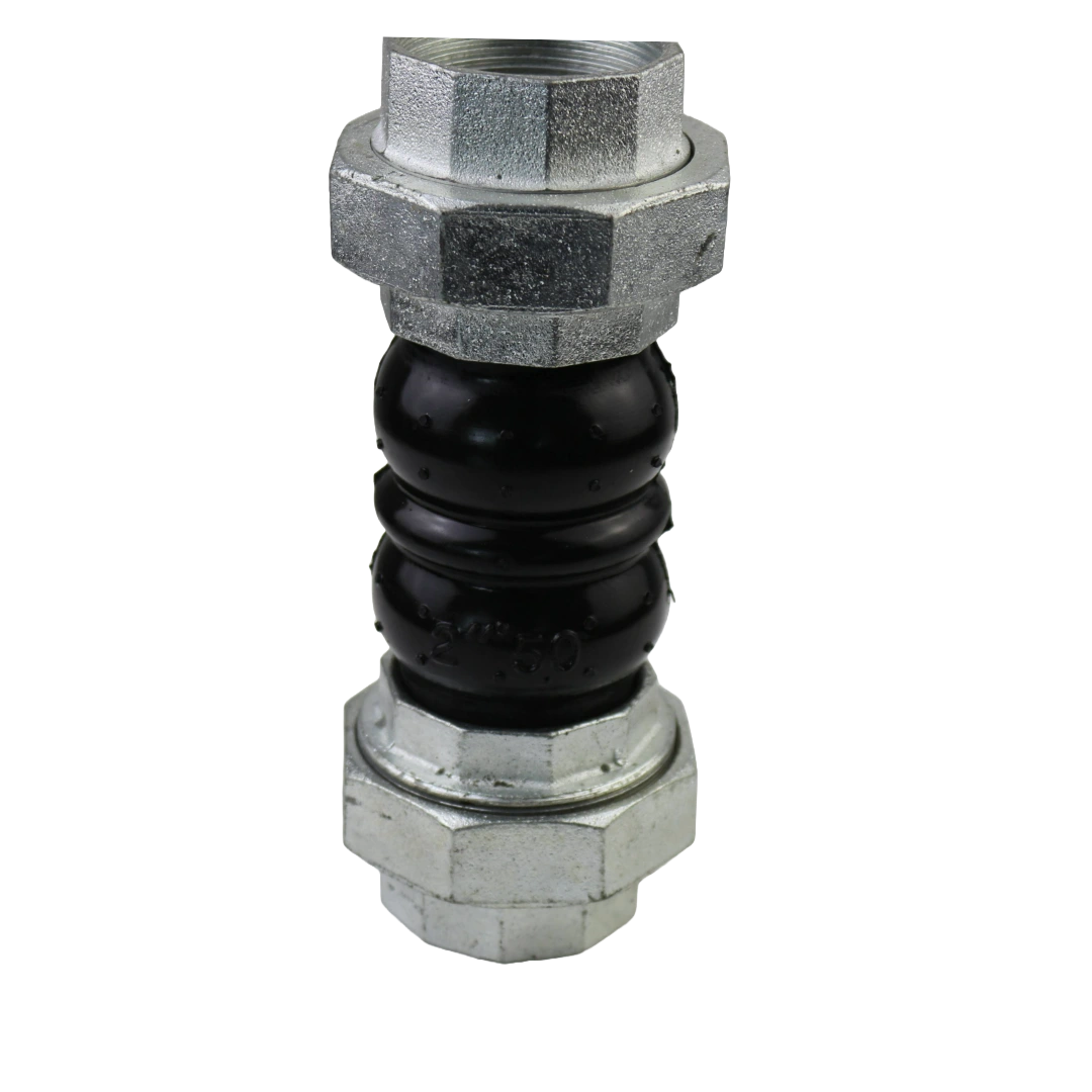 screw type flexible connector for residential water lines