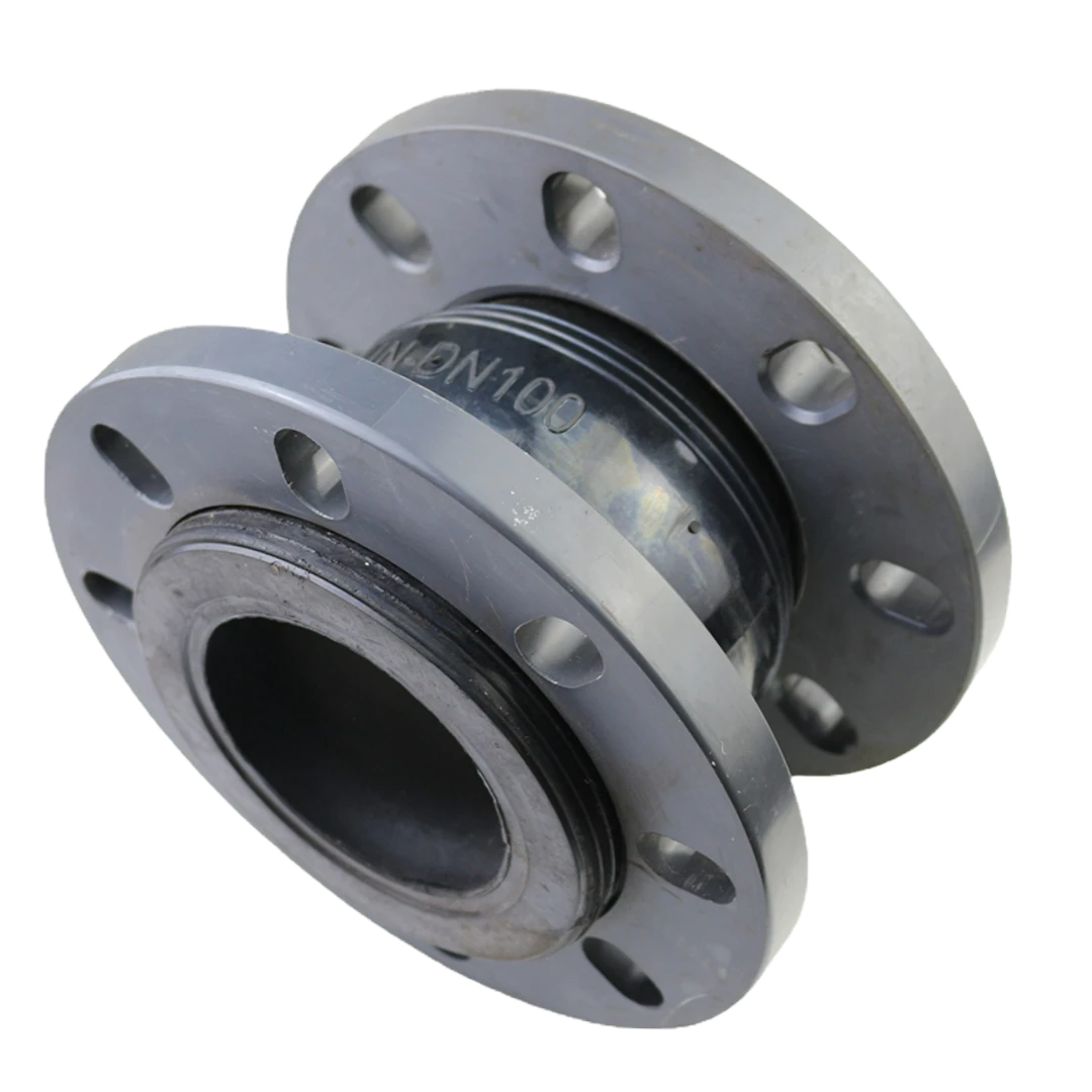 rubber expansion bellows for flexible pipe connection