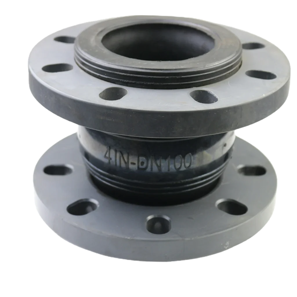 rubber expansion joint for industrial piping systems