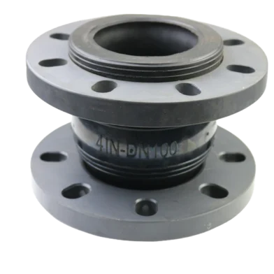 rubber expansion joint for industrial piping systems