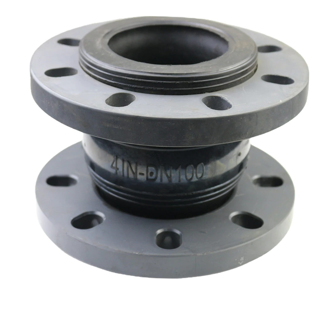 rubber expansion joint for industrial piping systems