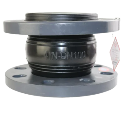 joint expansion rubber connector for pipe systems
