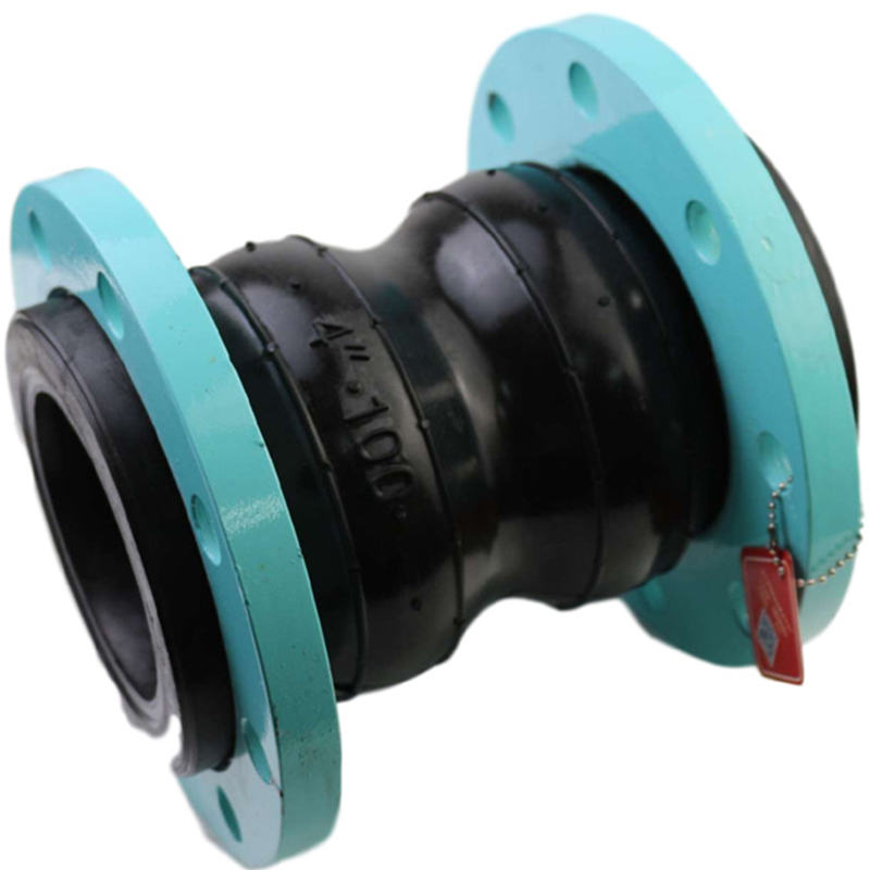 Hongze Pipe double sphere flexible rubber joint for vibration and movement compensation in pipelines