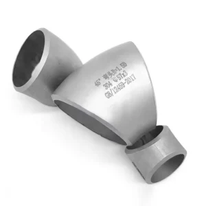 45 Degree Elbow Pipe Fitting for Industrial Pipeline Connection
