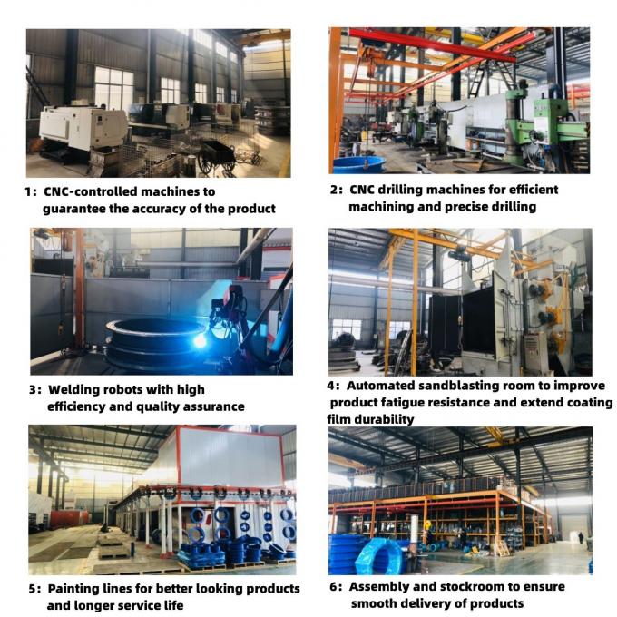 CNC Machining Welding Sandblasting Painting and Assembly Process by Zhengzhou Hongze Valve Pipeline Co., Ltd. for industrial pipeline products